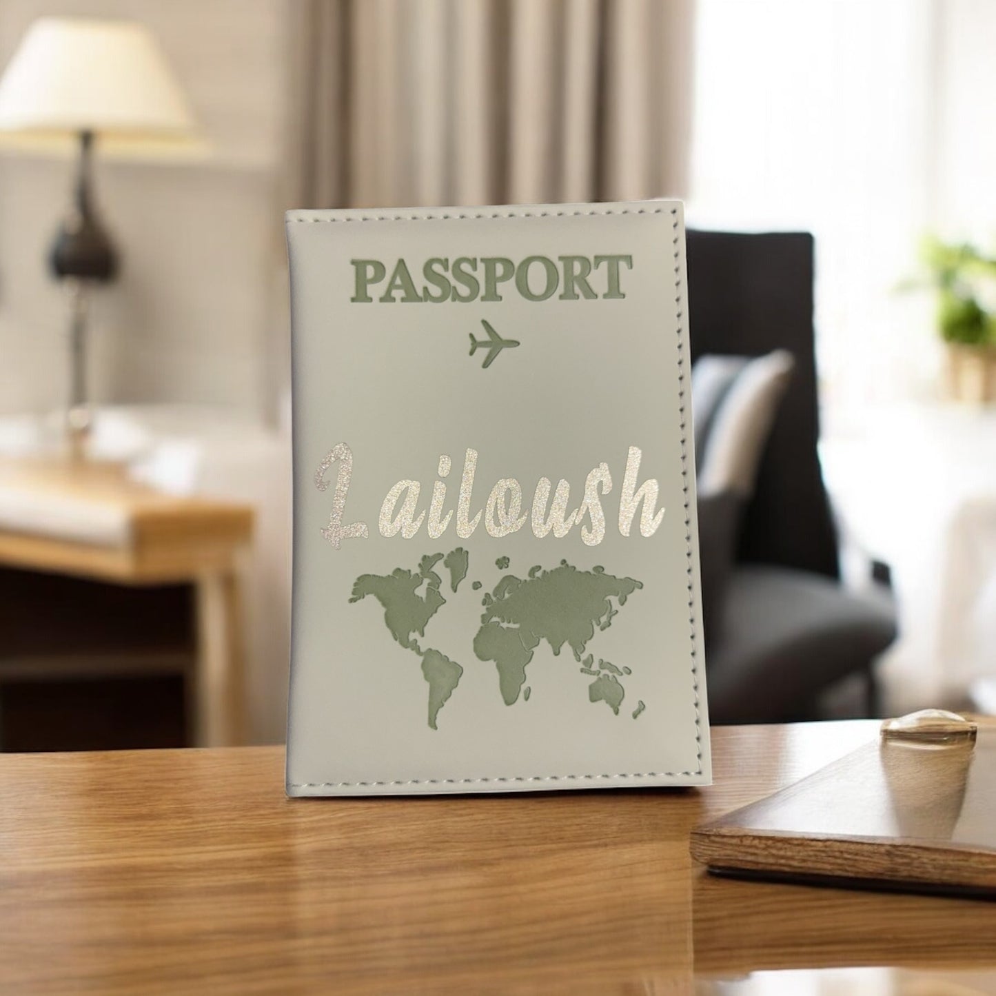 Protège passeport personnalisé