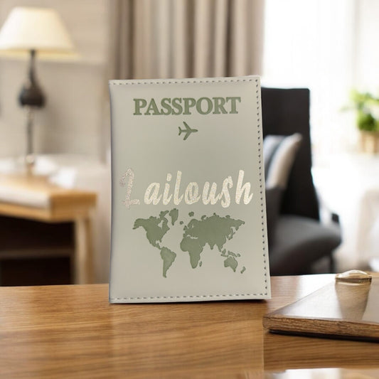 Protège passeport personnalisé