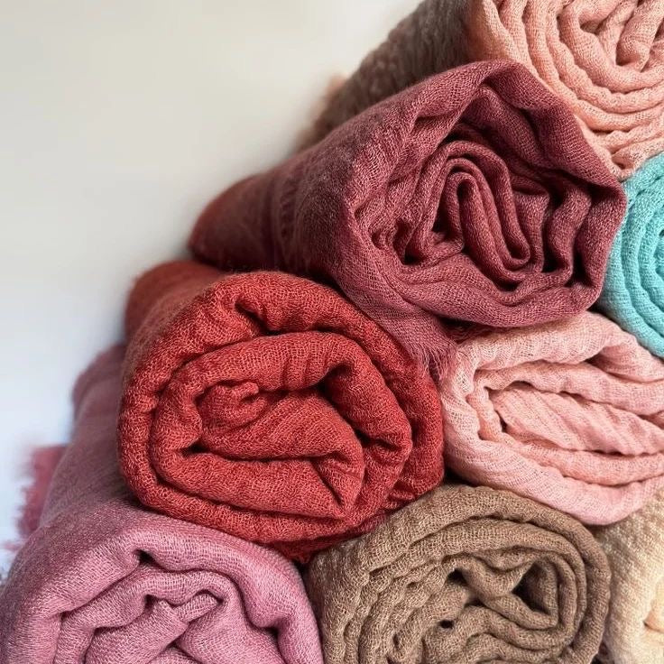 Hijab Cotton froissé