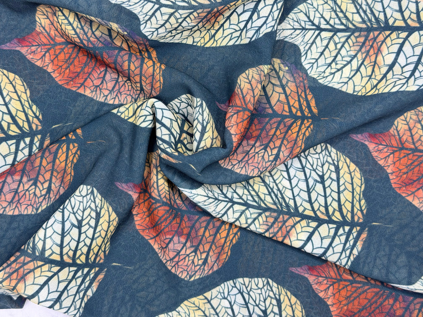 Hijab mousseline fleurie