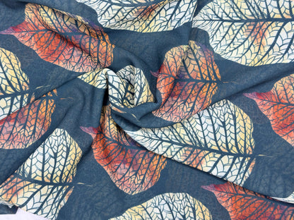 Hijab mousseline fleurie