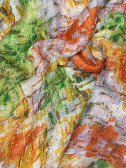 Hijab viscose imprimer